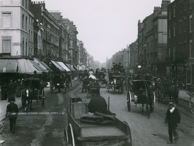 Oxford Street, London, Blick nach Osten von English Photographer